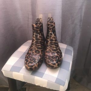Size 7 J. Crew rain boots